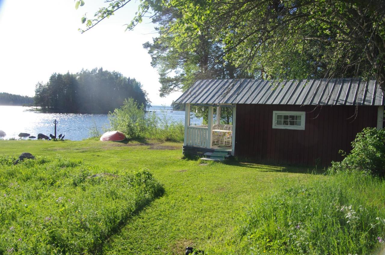 Stugor Storsjoens Strand Hackas Bagian luar foto