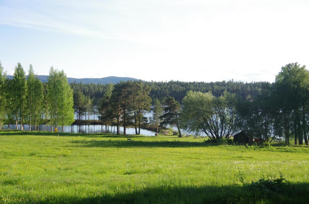 Stugor Storsjoens Strand Hackas Bagian luar foto