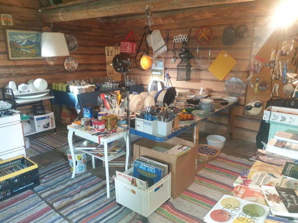 Stugor Storsjoens Strand Hackas Bagian luar foto